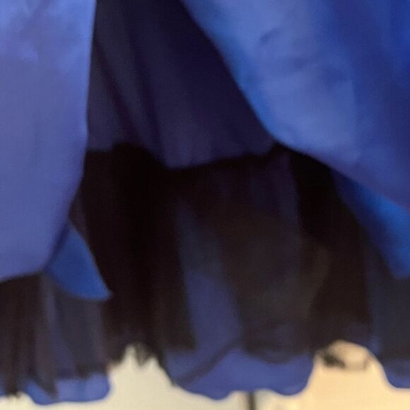 Elegant Black and Blue Junior’s Dress, Size 1/2, NWT - Picture 12 of 13